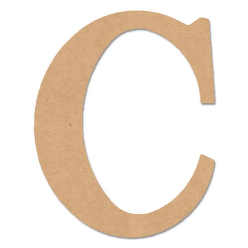 Wood Letter C 